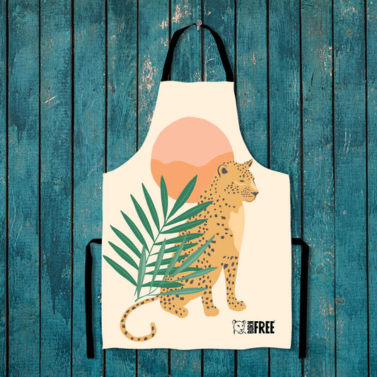 Pink Light Studio Sunset Safari Apron