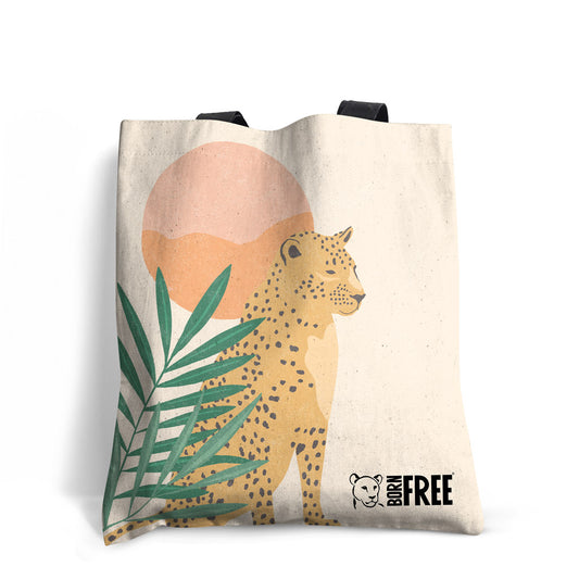 Pink Light Studio Sunset Safari Tote Bag