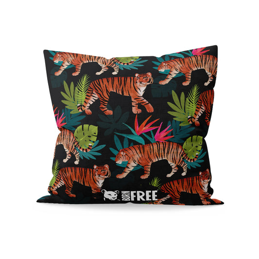 Pink Light Studio Wild & Tropical Organic Cushion