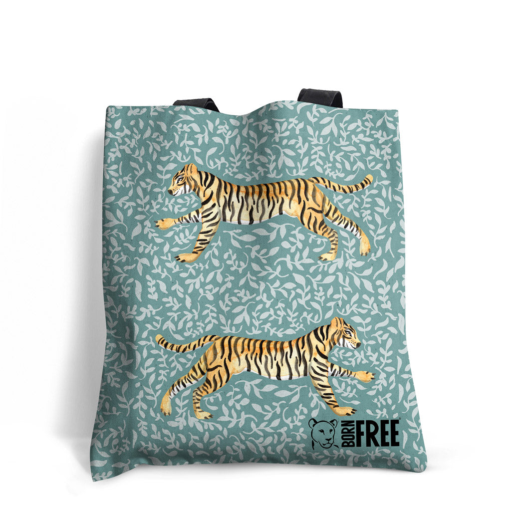 Pink Light Studio Everyday Tiger Tote Bag