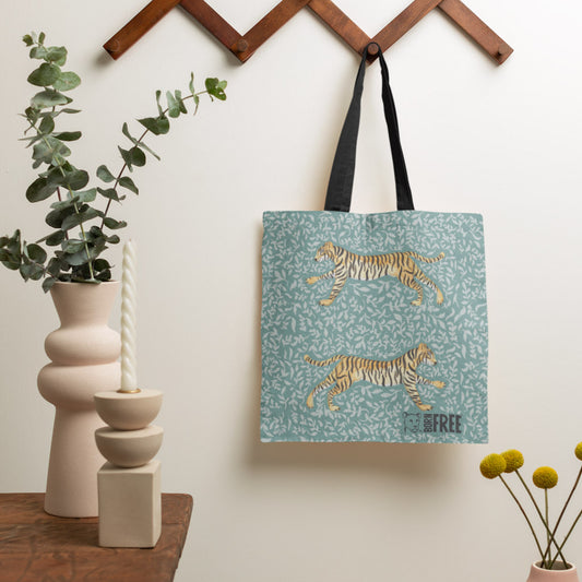 Pink Light Studio Everyday Tiger Tote Bag