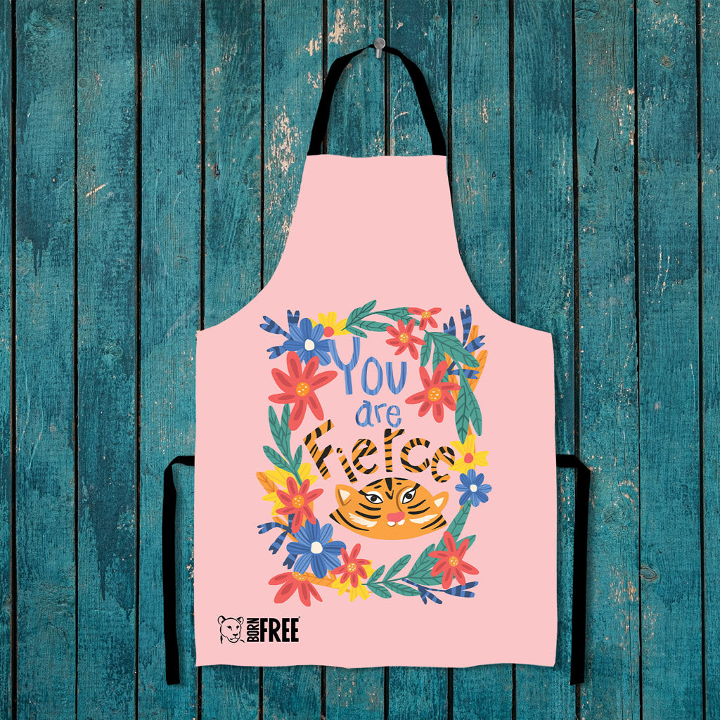 Pink Light Studio You are Fierce Apron