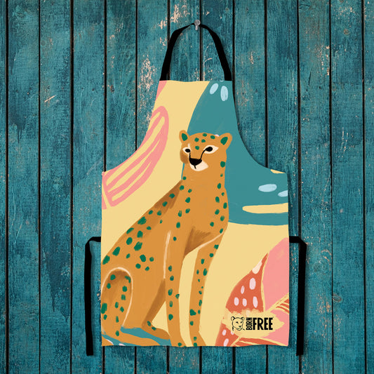 Pink Light Studio Curious Cat Apron