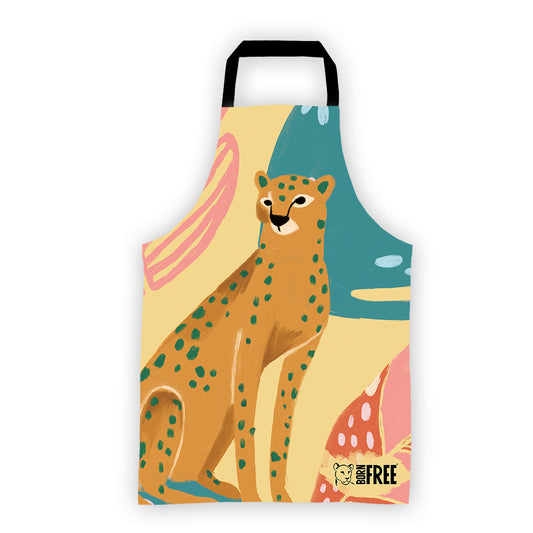 Pink Light Studio Curious Cat Apron