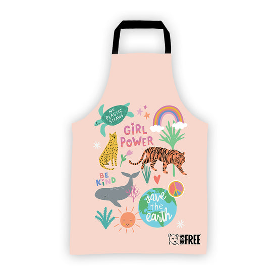 Pink Light Studio Save the Earth Apron