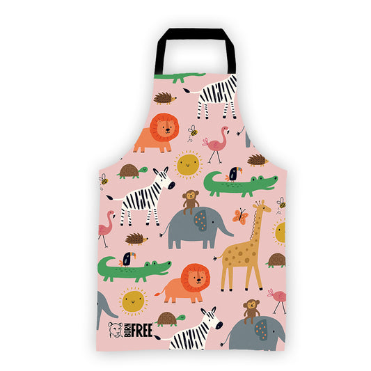 Pink Light Studio Baby Safari Apron