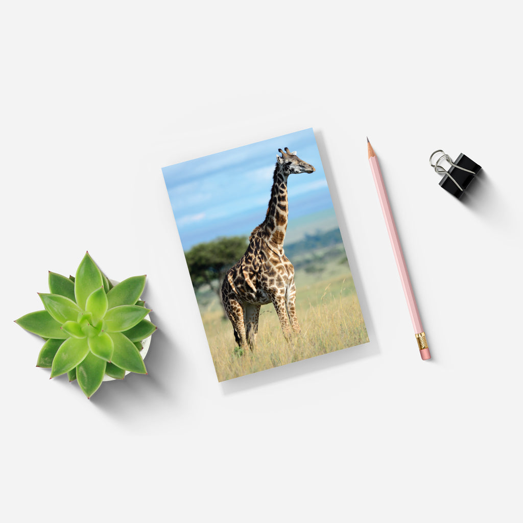 Giraffe A5 Notepad by Will Travers