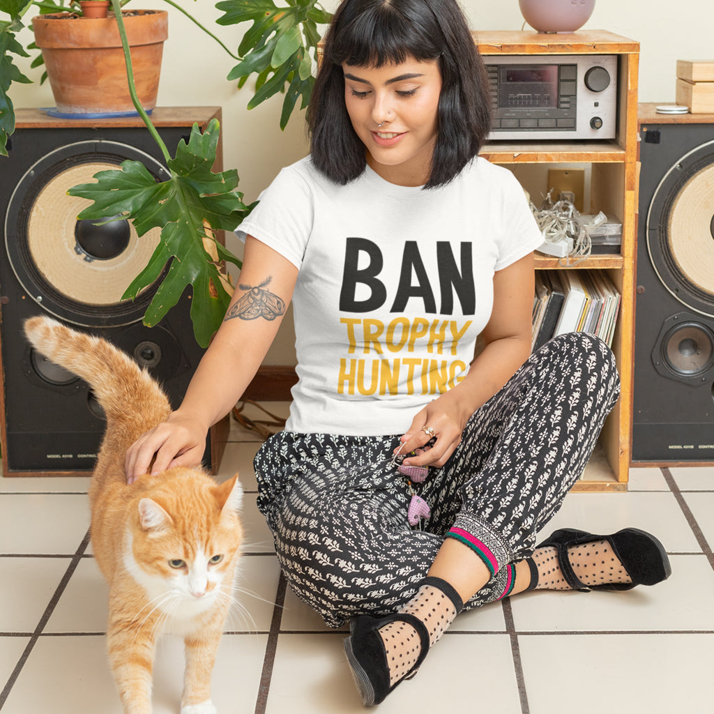 Ban Trophy Hunting T-Shirt - Call To Action