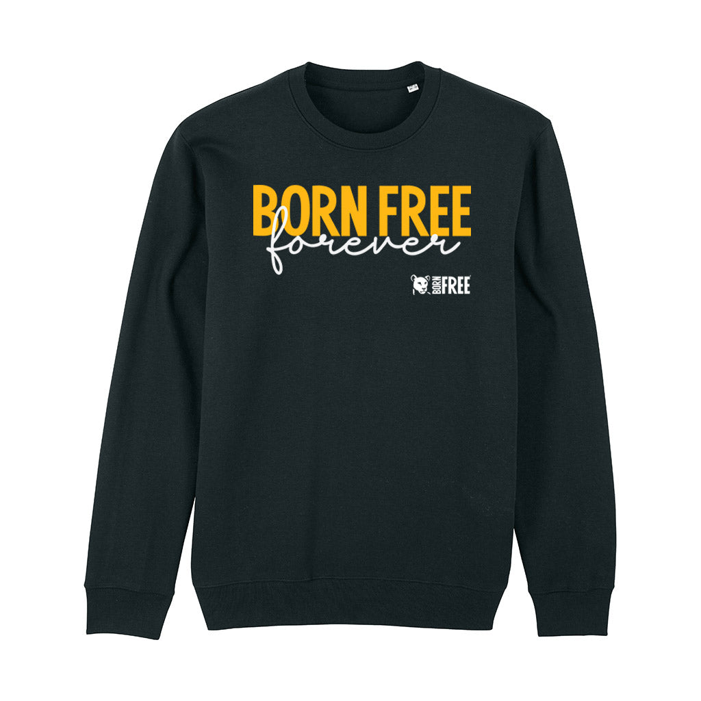 Born Free Forever Yellow Print Sweatshirt - Call to Action