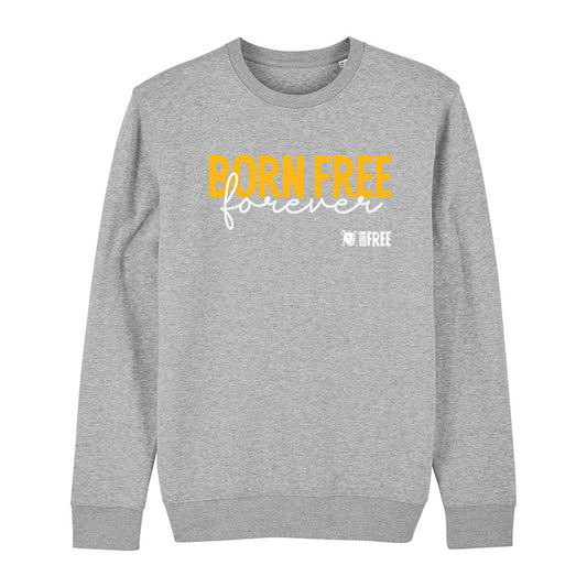 Born Free Forever Yellow Print Sweatshirt - Call to Action