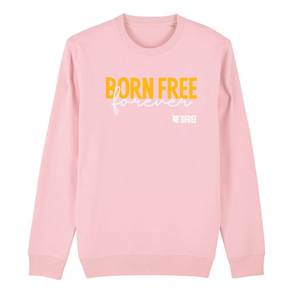 Born Free Forever Yellow Print Sweatshirt - Call to Action