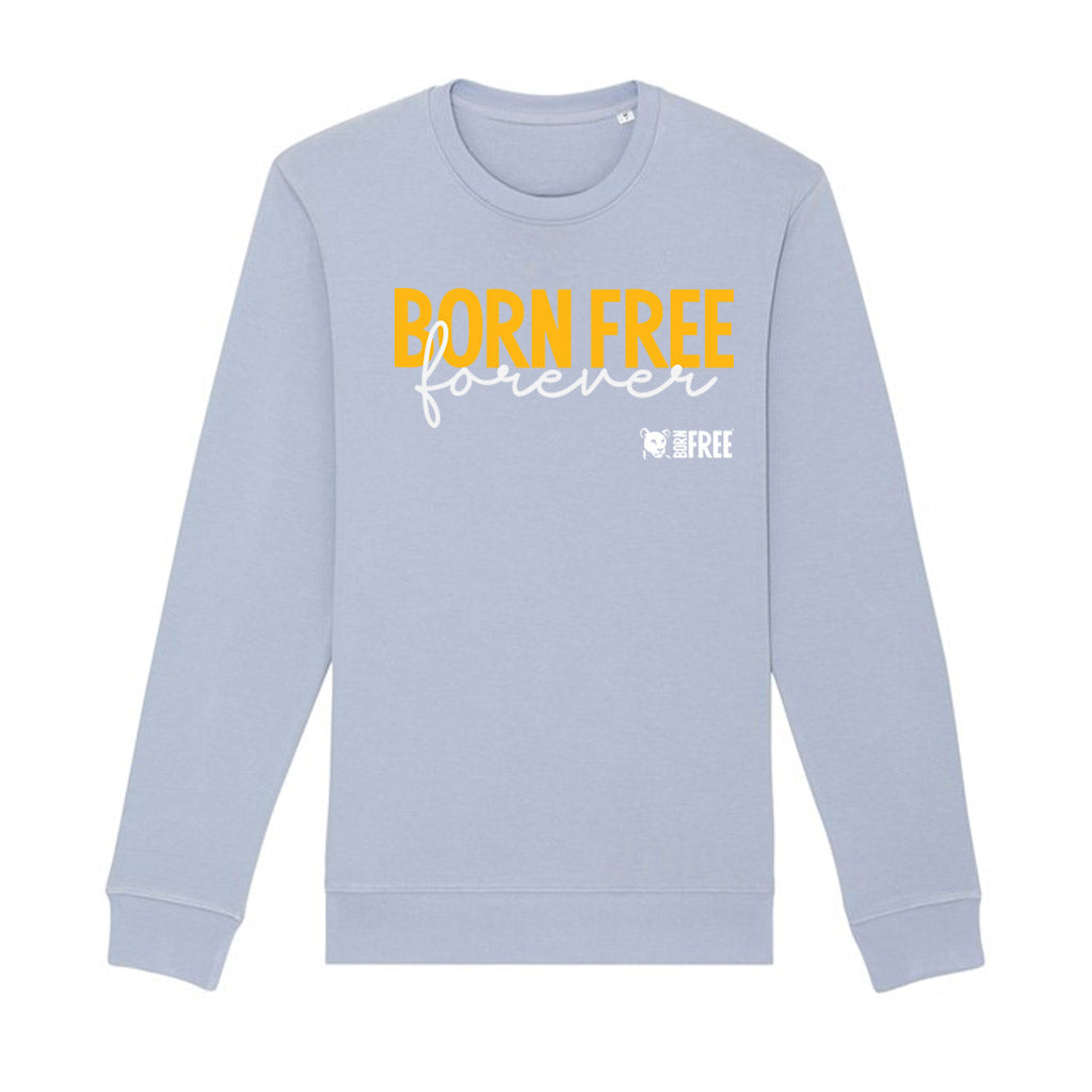 Born Free Forever Yellow Print Sweatshirt - Call to Action