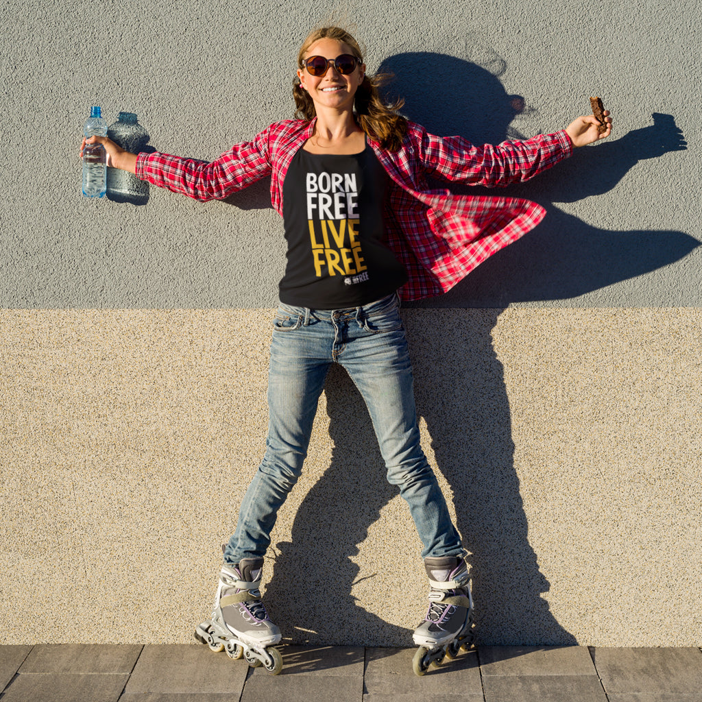 Born Free Live Free Call to Action T-Shirt