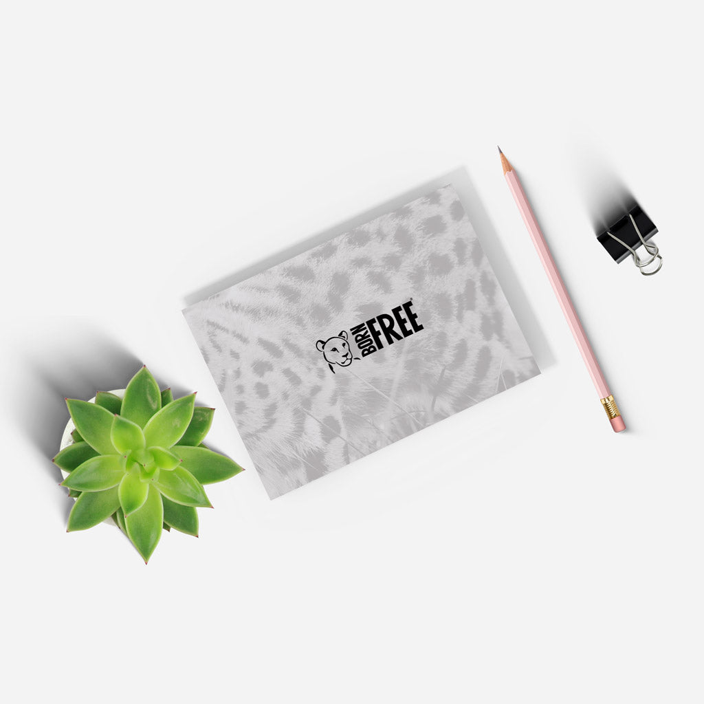 Serval Cat A5 Notepad by Will Travers