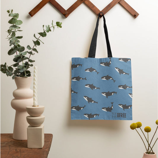 Orca Repeat Tote Bag
