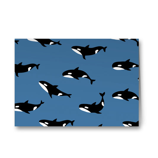 Orca Repeat Greeting Cards - Pack of 6