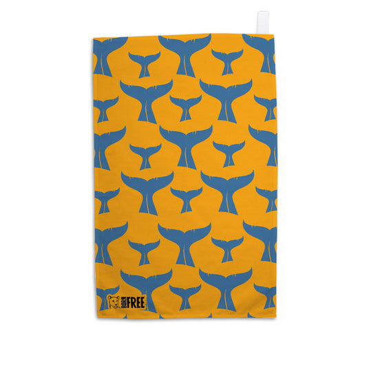 Orca Repeat Organic Tea Towel