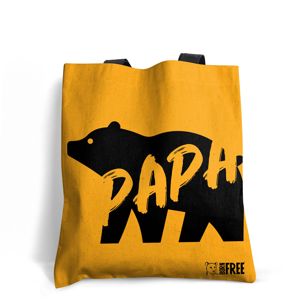 Papa Bear Tote Bag