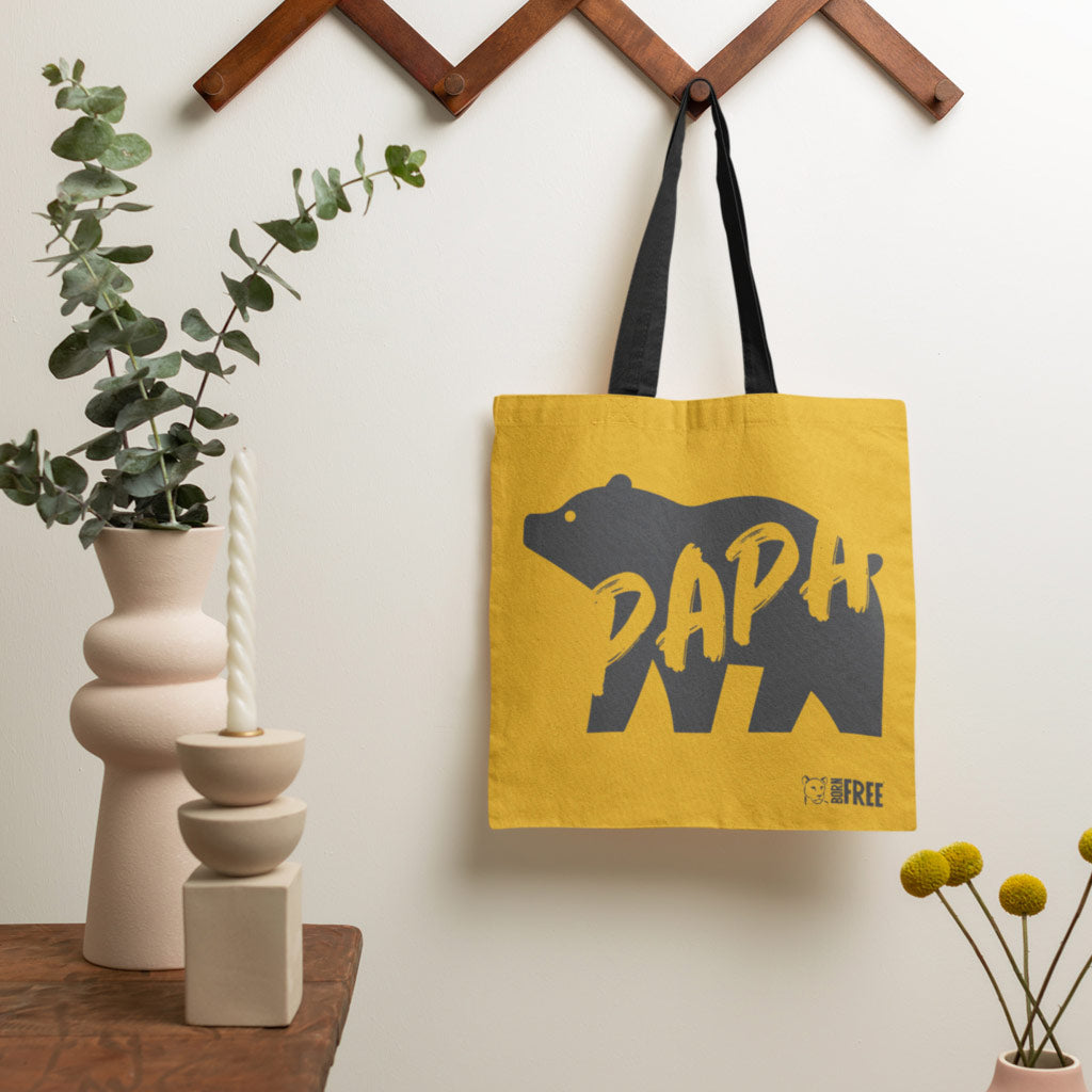 Papa Bear Tote Bag