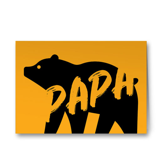 Papa Bear Greeting Cards - Pack of 6