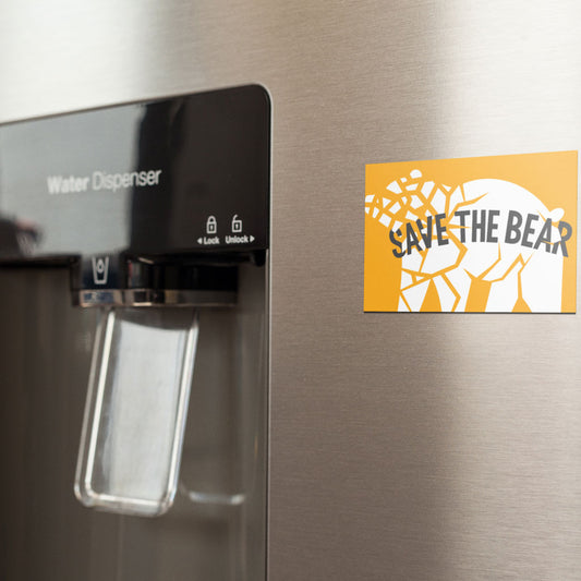 Save the Bear Magnet - Call To Action