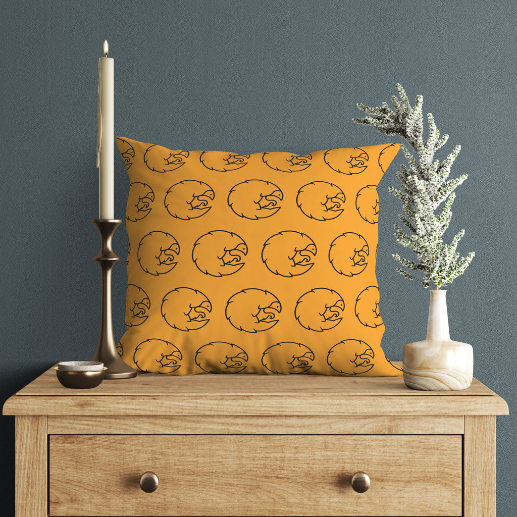 Save the Pangolin Organic Cushion