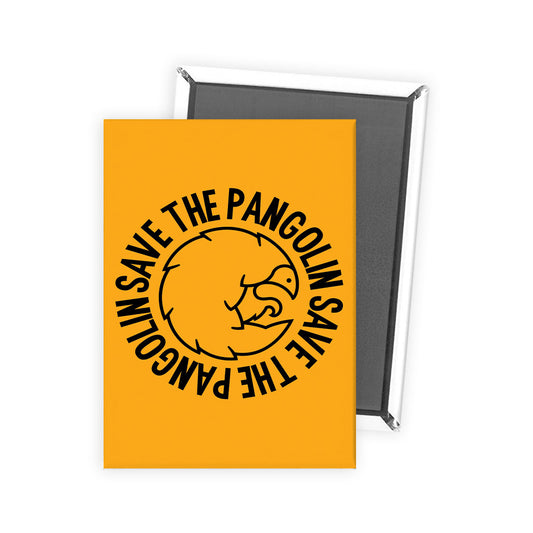Save the Pangolin Magnet - Call To Action
