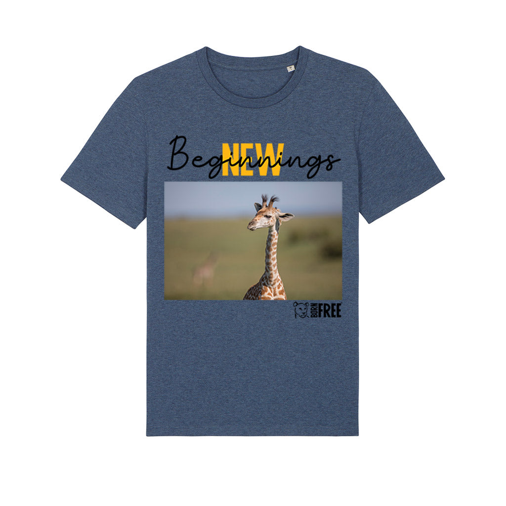 New Beginnings Giraffe Calf T-Shirt