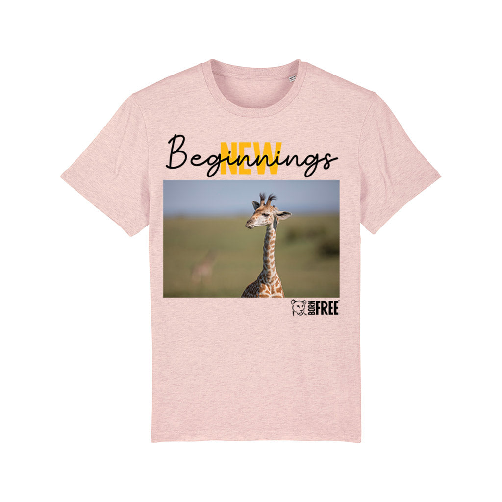 New Beginnings Giraffe Calf T-Shirt