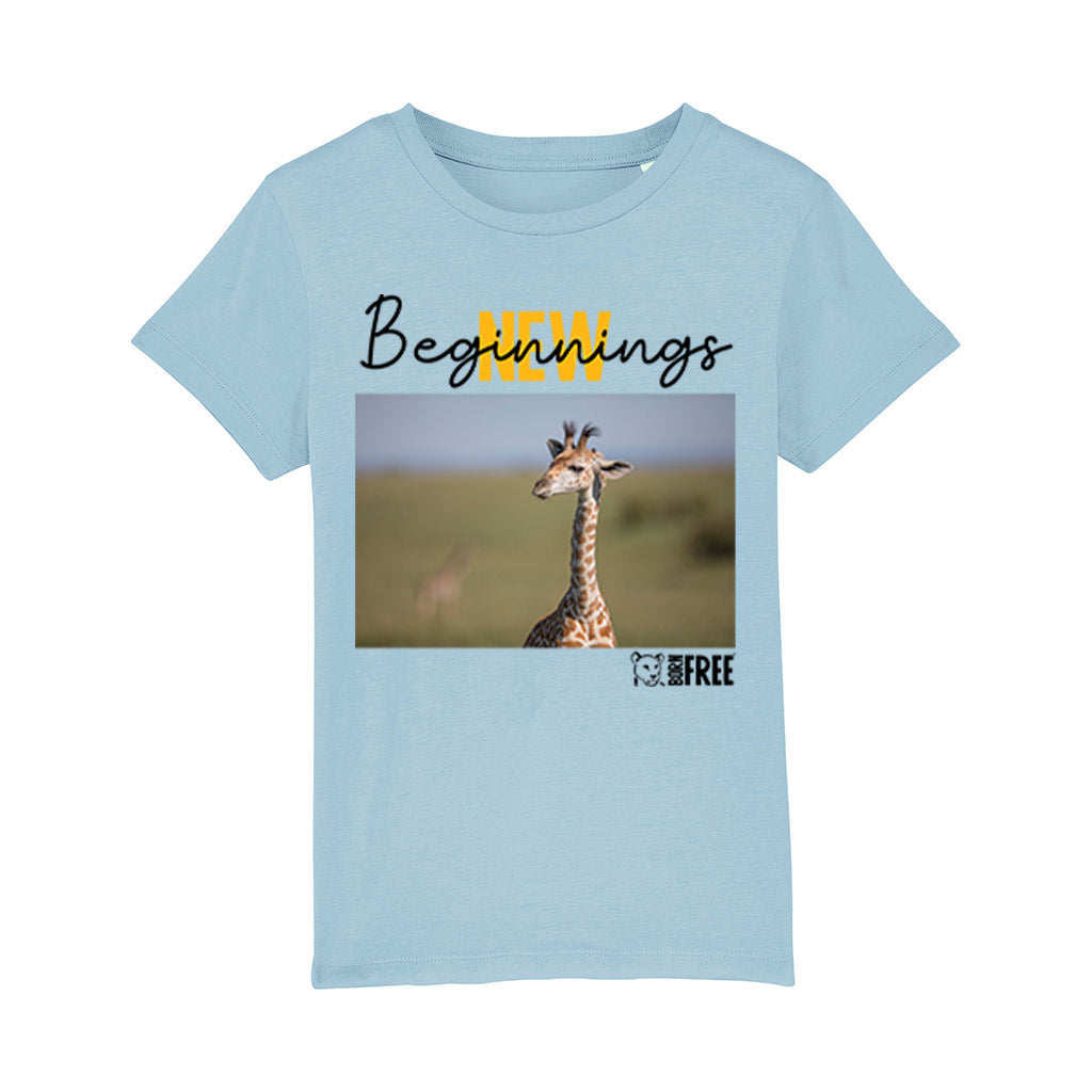 New Beginnings Giraffe Calf T-Shirt
