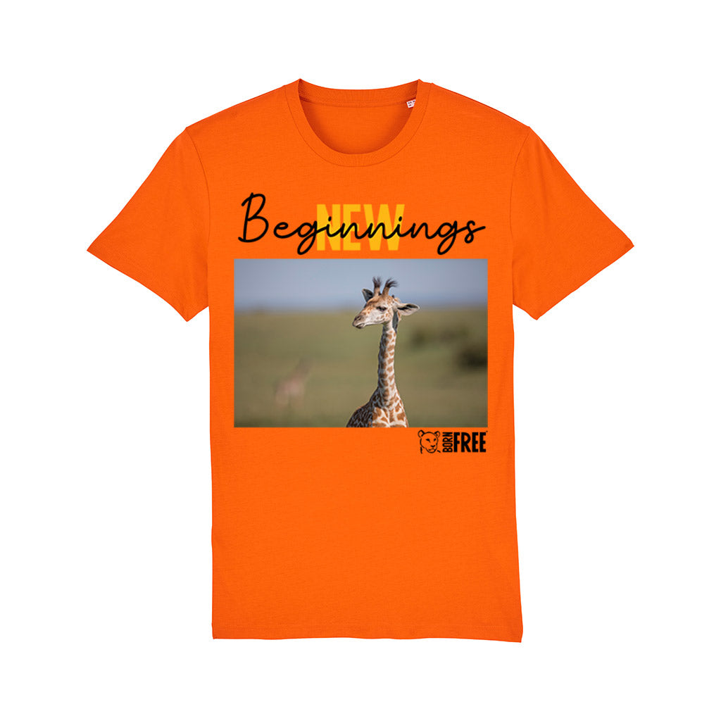 New Beginnings Giraffe Calf T-Shirt