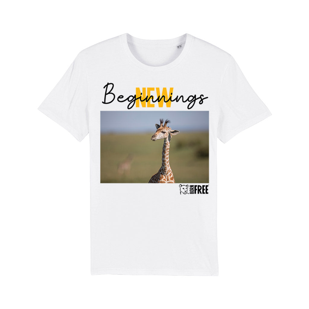 New Beginnings Giraffe Calf T-Shirt