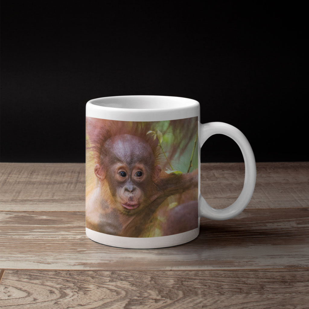 New Beginnings Baby Orangutan Mug
