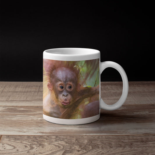New Beginnings Baby Orangutan Mug