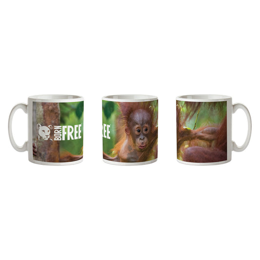 Born Free Baby Orangutan Mug