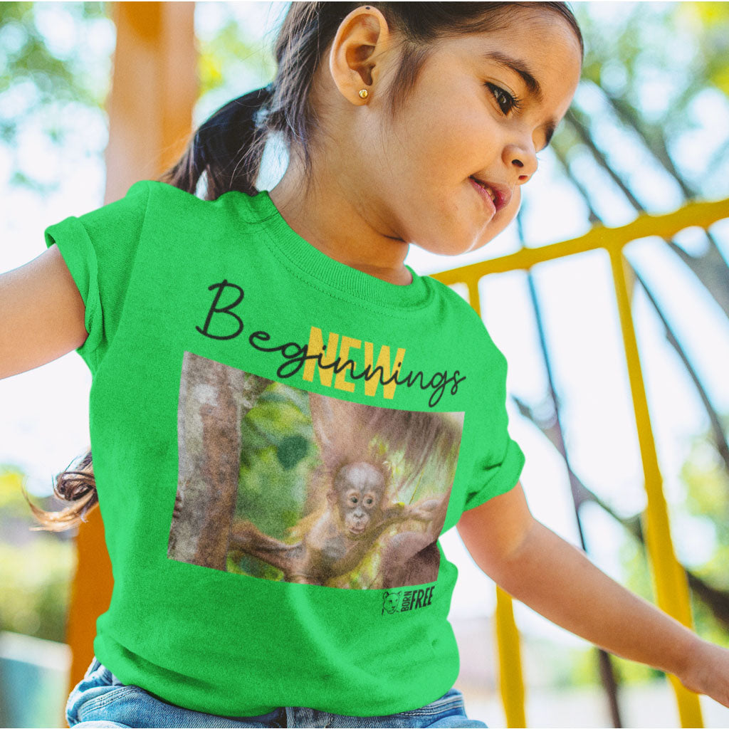 New Beginnings Baby Orangutan T-Shirt