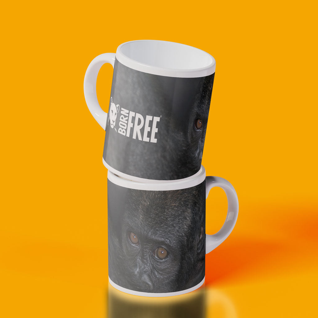 New Beginnings Baby Ape Mug by George Logan