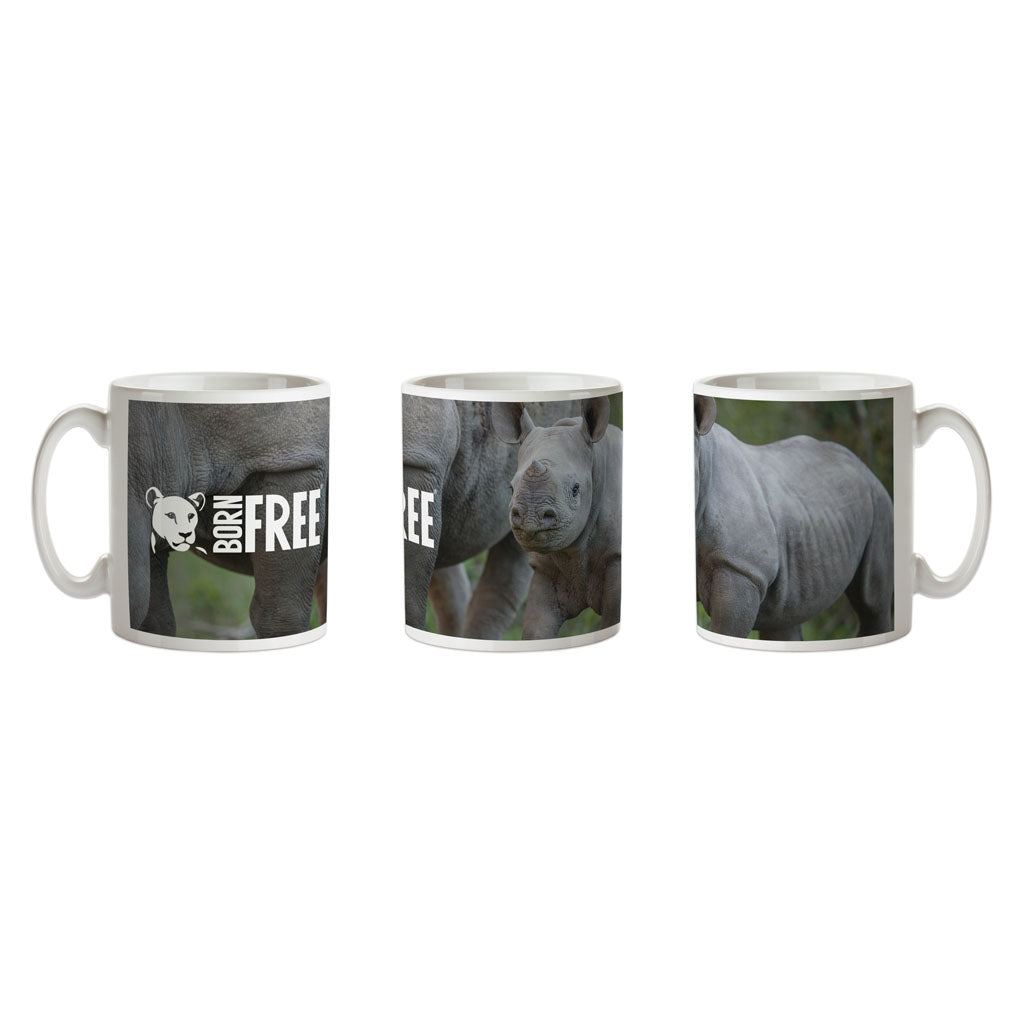New Beginnings Rhino Calf Mug