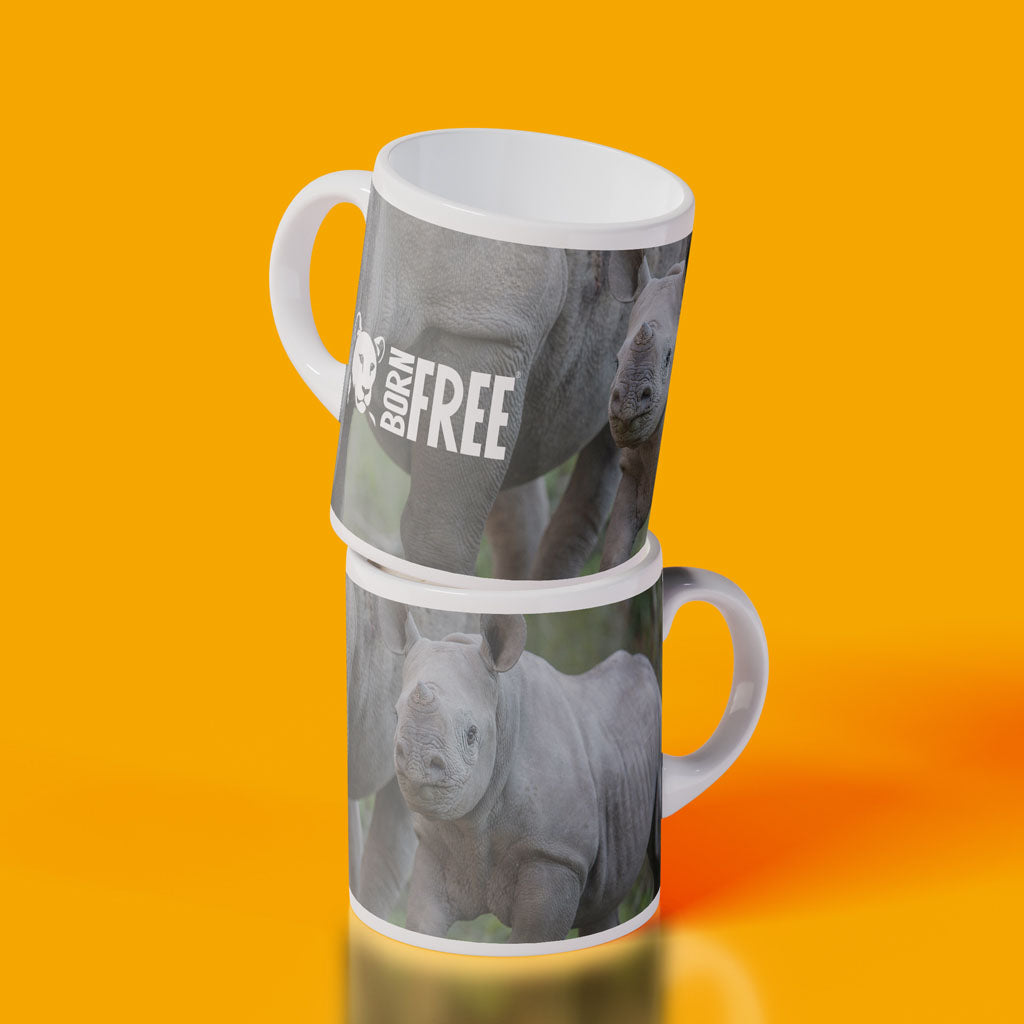 New Beginnings Rhino Calf Mug