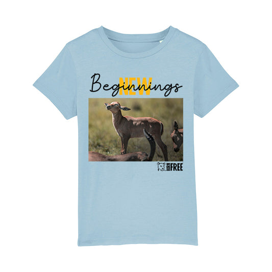 New Beginnings Impala Calf T-Shirt by George Logan