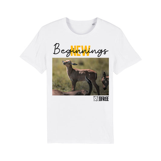 New Beginnings Impala Calf T-Shirt by George Logan