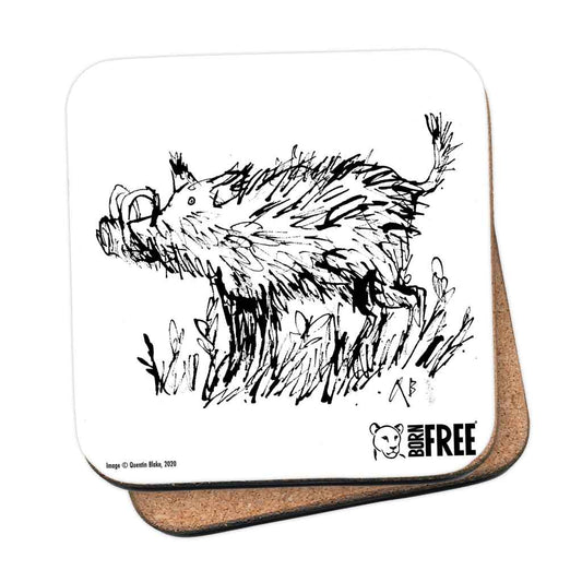 Quentin Blake Warthog Coaster