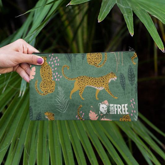 Roaming Jungle Cats Pencil Case