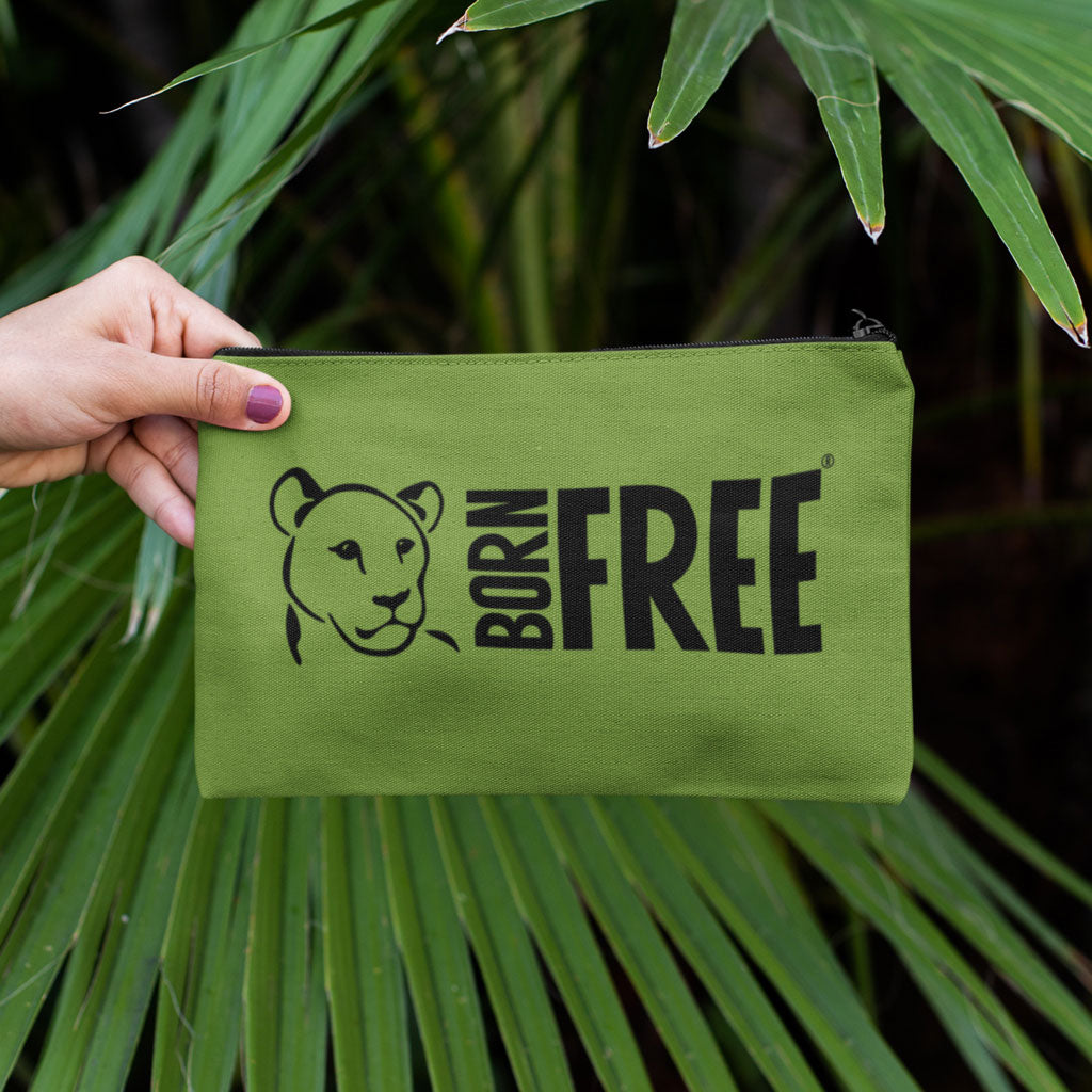 Born Free Green Pencil Case