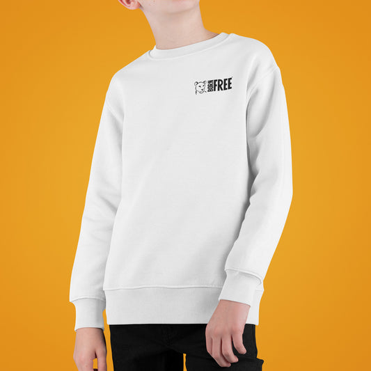 Born Free Small Logo Sweatshirt