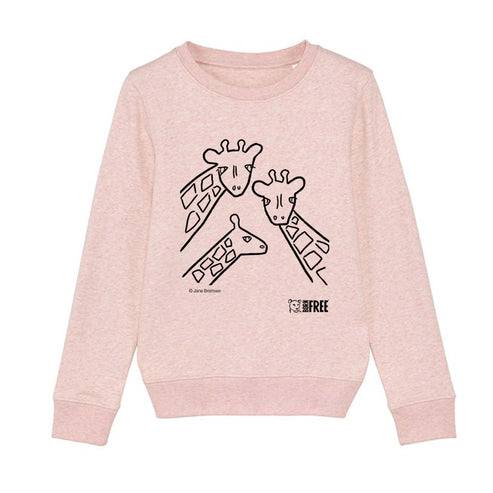 Jane Bristowe -  The Giraffe Family Sweatshirt