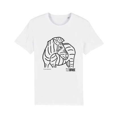 Jane Bristowe – The Zebra Turning T-Shirt