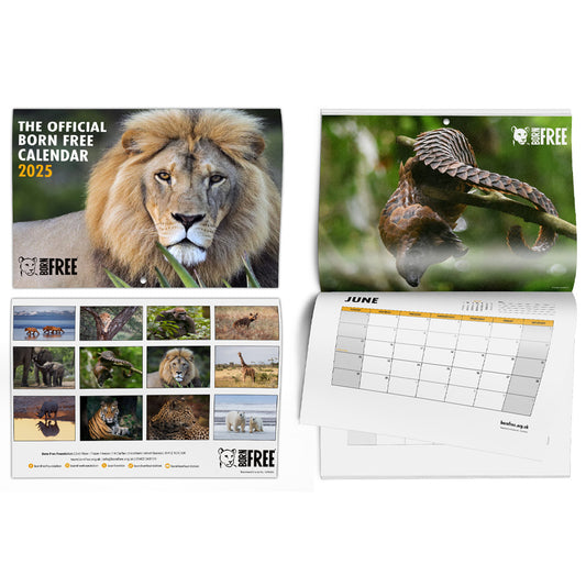 Born Free 2025 Calendar