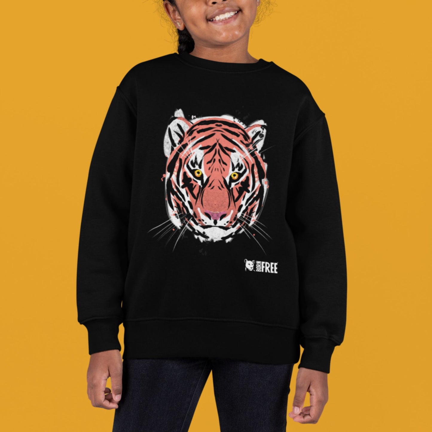 Born Free Tiger Sweatshirt