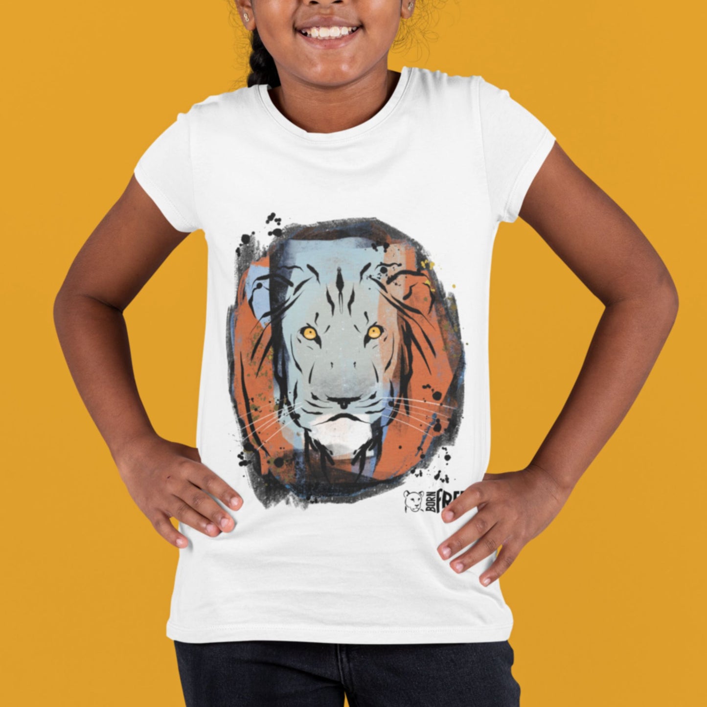 Born Free Lion T-Shirt